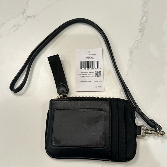 Kate Spade east west card case lanyard - Picture 2 of 4